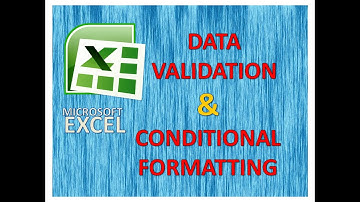 Data Validation & Conditional Formatting in Microsoft Excel - Full Guide in Hindi