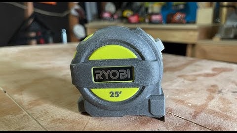 Ryobi Tape Measure Review (Pros and cons)