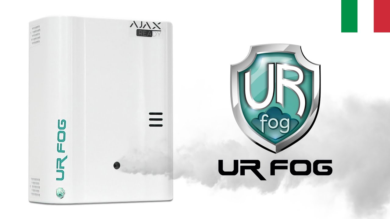 Nebbiogeno Antifurto UR FOG Compatibile con l'Allarme AJAX