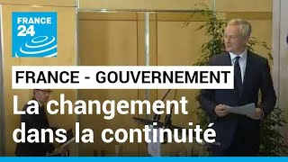 Gouvernement d'Elisabeth Borne : le changement dans la continuité • FRANCE 24