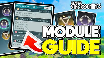 COMPLETE Module System Guide in Blue Protocol Star Resonance