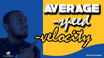 Average speed and average velocity worked examples 1 by Kisembo Academy