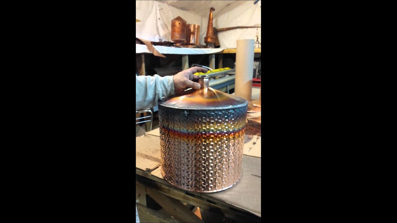 8 gallon moonshine still - YouTube