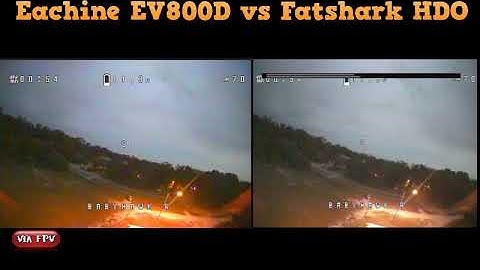 Eachine EV800D vs Fatshark HDO