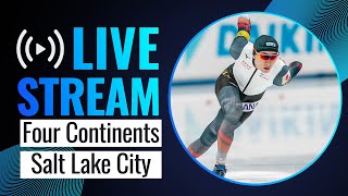 LIVE | Four Continents session | Salt Lake City 2024 | #SpeedSkating