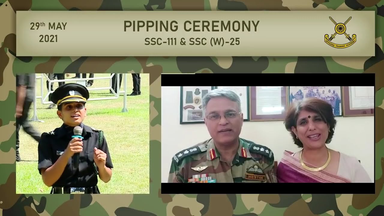 Indian Army Young Officers & Parents Virtual Meet OTA Chennai - Passing Out Parade | Indian Army