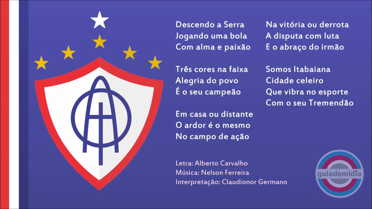Hino da Associação Olímpica de Itabaiana ( SE ) | Oficial - YouTube