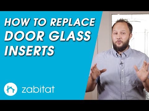 Video: Replacing glass in interior doors: repair and installation