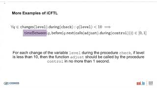 Specifying Properties over Inter-Procedural, Source Code Level Behaviour of Programs