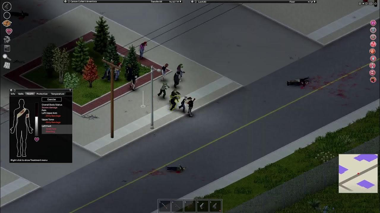 Learning the ropes Project Zomboid YouTube