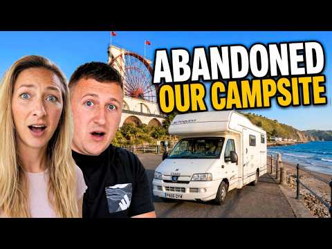 We Abandoned Our Campsite After Seeing THIS… | Isle of Man Motorhome Road Trip