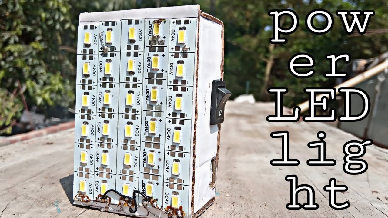 Power LED Light 💡💡|| MR technical - YouTube