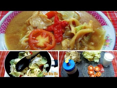 Cara Memasak & Resep Menu Buka PuasaTongseng Jamur Tiram