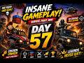 Day 58 Insane Record Break Gameplay 🔥 Hill Climb Racing High Score 🚀#HillClimbRacing #MobileGaming