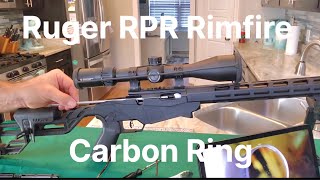 Ruger RPR Rimfire Carbon Ring removal!