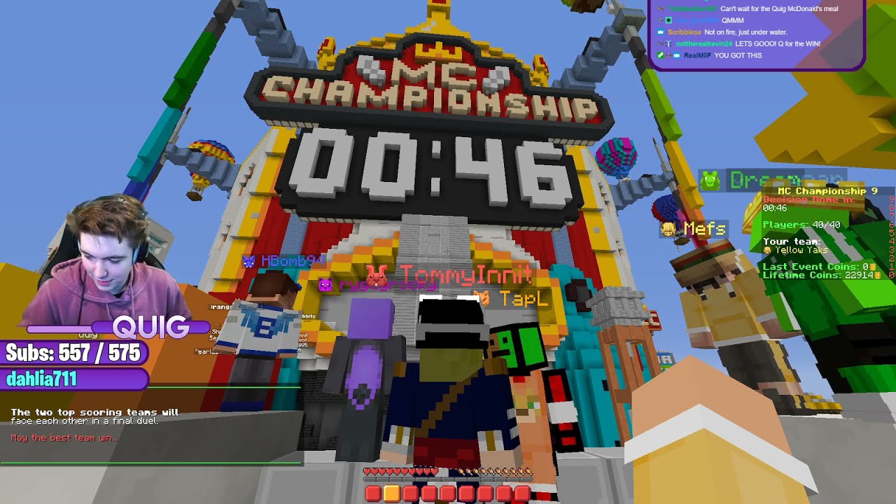 Quig's MCC 9 POV - Yellow Yaks w/ Strawburry17, RIPmika, & Mefs