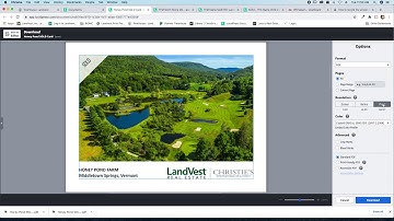 Downloading a file for print in Lucidpress