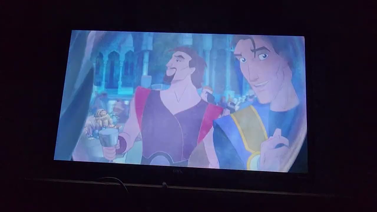 Sinbad Legend of the seven seas 2003 DVD menu walkthrough 