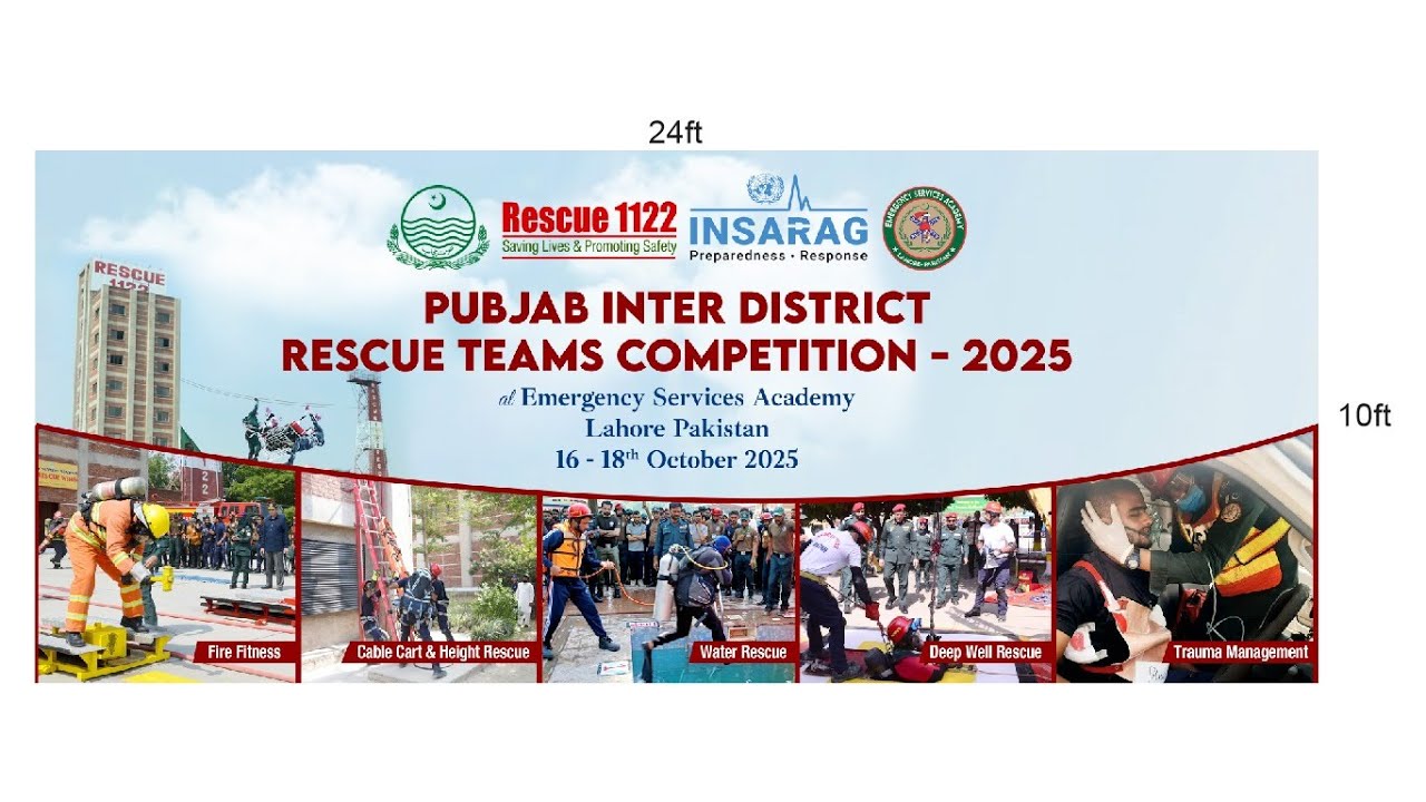 Opening Ceremony of Punjab Inter District Rescue Teams Competition