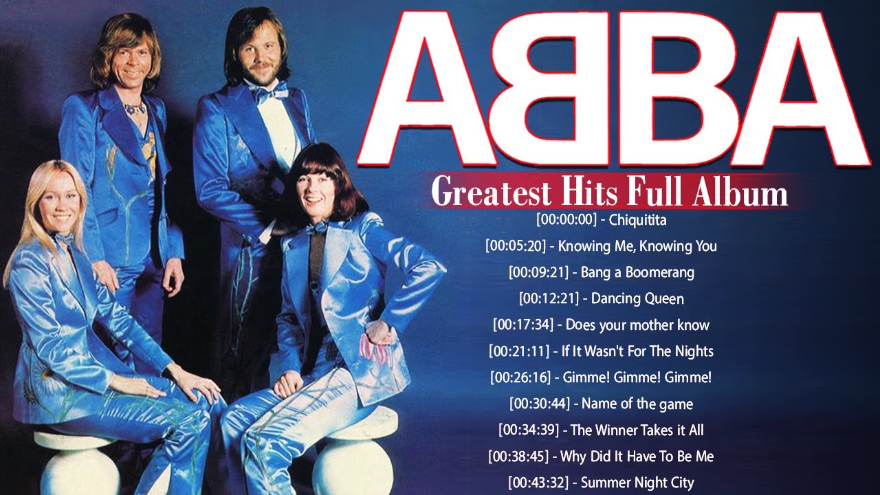 Greatest Hits ABBA Songs Collection Top Hits ABBA Music Playlist Ever