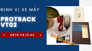 Định vị xe máy Protrack VT02 | Định vị ô tô | Định vị Gps | Định vị giấu kín | Choe review