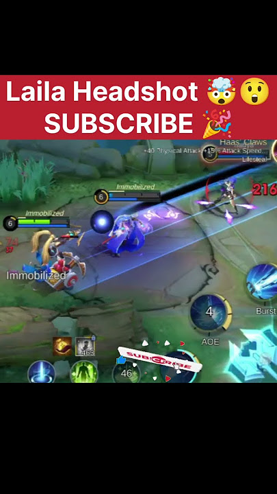 Layla Headshot 🤯 #gaming #gameplay #mlbb #mobilelegends #games #viralvideo #viral#trending#ml#shorts