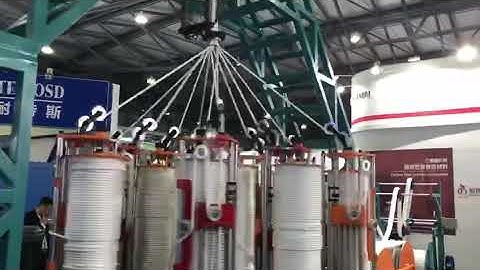 8 strands rope making machine