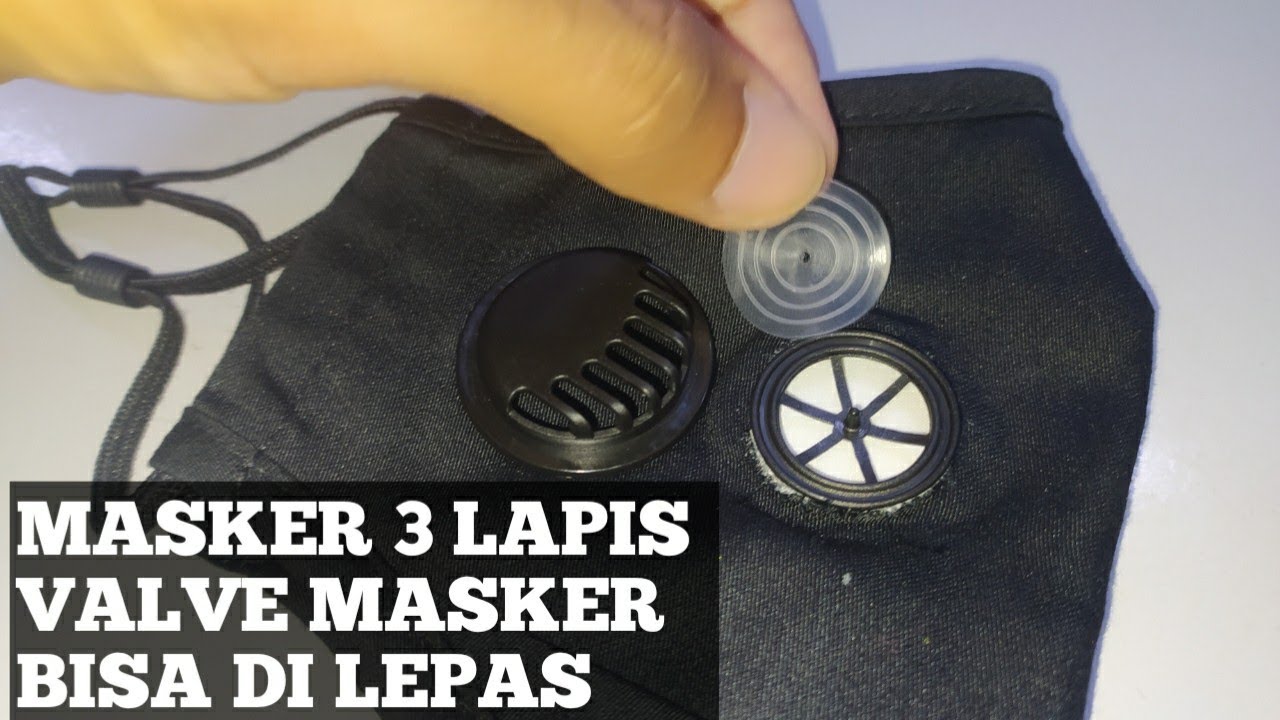 CARA BUKA VALVE MASKER - Review Lengkap Masker Valve