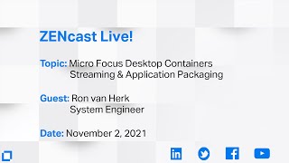 ZENcast Live! MFDC Application Streaming & Packaging screenshot 2
