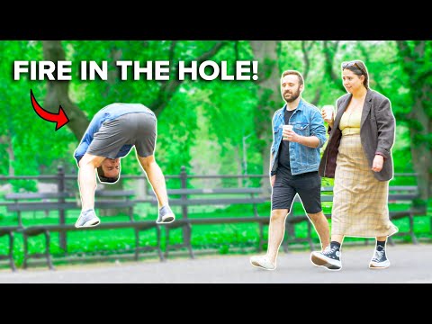 Funny WET FART Prank! NIGHTMARE at the Porta Potty!
