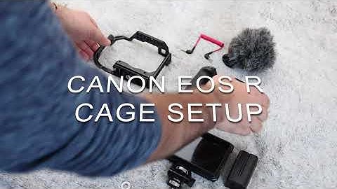 CANON EOS R-CAGE SETUP-SMALLRIG #smallrigcage #canoneosr #romania #5pasidebine #passion