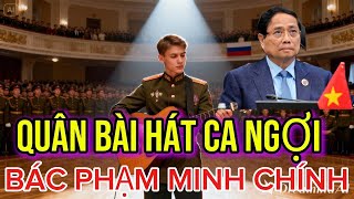 Ca Sỹ Nga Hát Ca Ngợi Bác Phạm Minh Chính Trong khán phòng hàng trăm người .