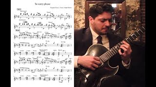 Pasquale Grasso - So Sorry Please Transcription