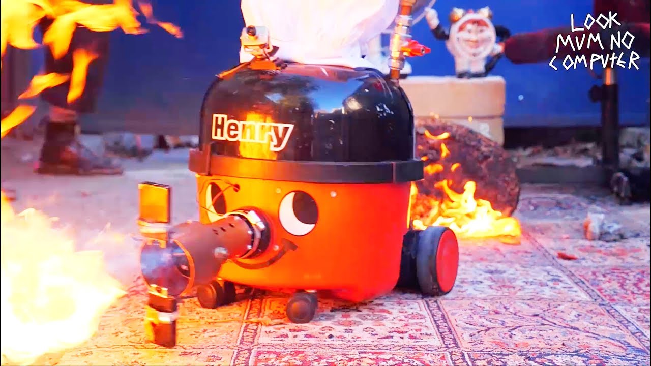 FLAMETHROWER HENRY HOOVER - VACUUM CLEANER 