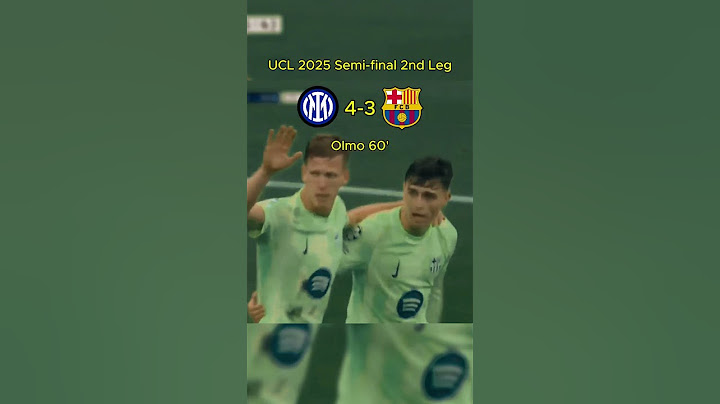 😢 Barça Fall Short! Inter Win 4-3 in UCL Semi-Final 2nd Leg! #football #shorts