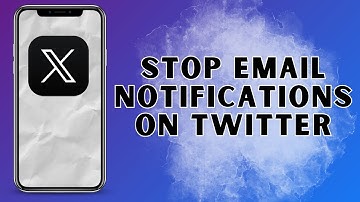 How To Stop Twitter Email Notifications