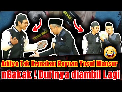 nGakak ‼️ Detik-Detik Jamaah Mengambil Kembali Uangnya di Ceramah Yusuf Mansur😅😅