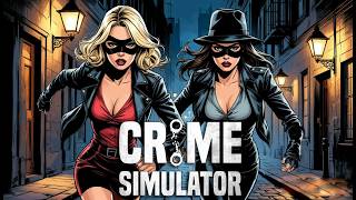 Две девушки грабят улицы! Crime Simulator с @JOYSims