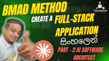 Full Stack Application development using AI and BMAd Method. Part 2 : How to use the BMAd Architect