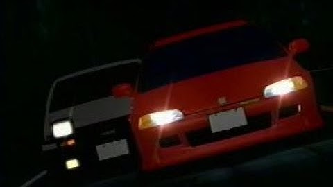 Initial D Battle stage | AE86 vs EG6