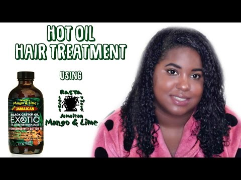 Quick Hot Oil Treatment Using Jamaican Black Castor Oil on 3c natural hair