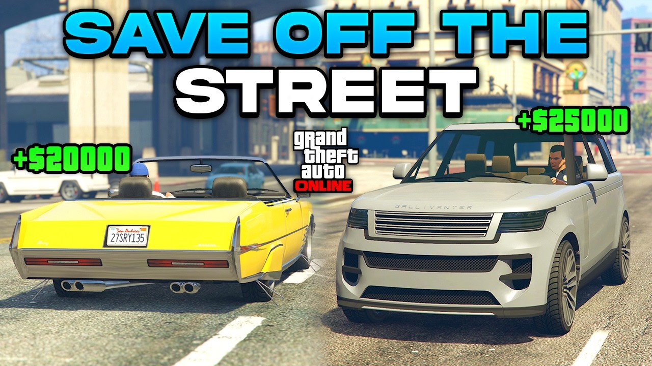 Best Free Cars To Keep Off The Street in GTA Online!