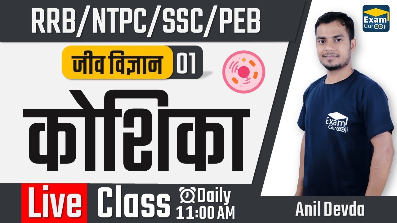 11:00 AM - Science - Biology - Cell | NTPC/RRB/SSC/PEB