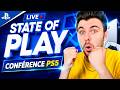 CONFÉRENCE PS5 : Découvrez EN DIRECT les NOUVEAUX JEUX STATE OF PLAY ! 🚨🚨