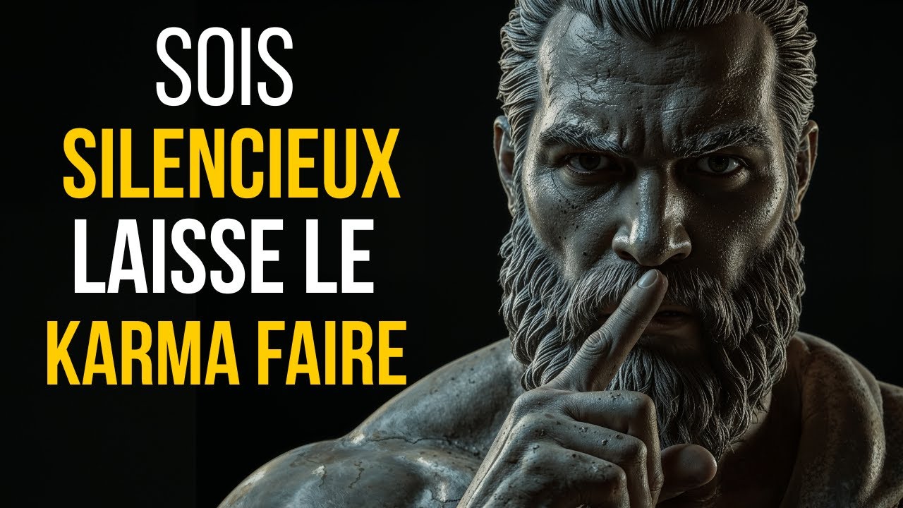 TAIS-TOI et laisse le KARMA faire le TRAVAIL | Stoïcisme