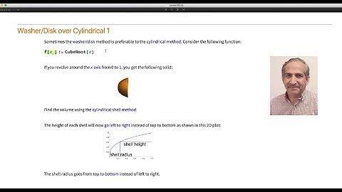 Introduction to Calculus: Volumes of Cylindrical Shells