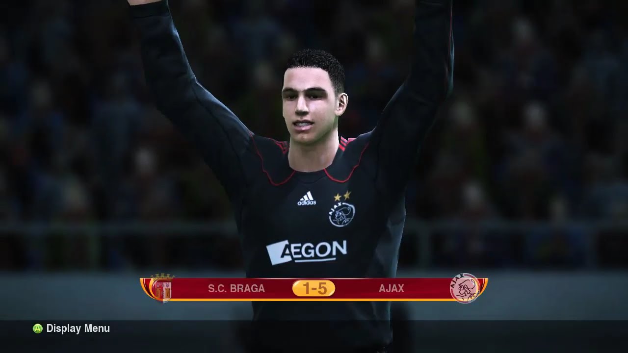 PES 2010|First game with the Europa League!|Longplay with Ajax!
