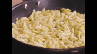 Recette 3 : Spaetzle et crème de Munster au cumin