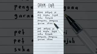 Download Lagu Garam Cina Lirik MP3