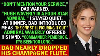 She Never Figured It Out, My Dad Said—Then a 4-Star Admiral Walked Straight to Me